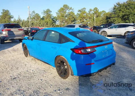 2025 Honda Civic Sport z USA, uszkodzony, nr VIN 19XFL2H85SE023484